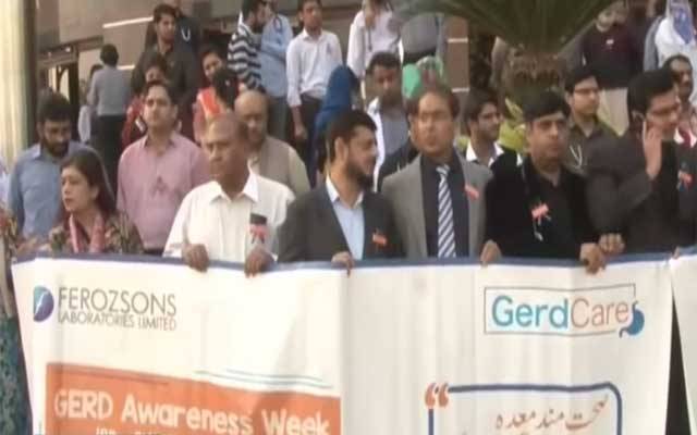 سروسز ہسپتال میں امراض معدہ کے عالمی دن پر آگاہی واک کا اہتمام