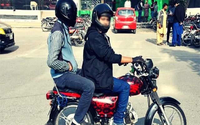 ہوشیار خبردار، ہیلمٹ چھوٹ کا وقت ختم پابندی کا اطلاق آج سے ہوگا