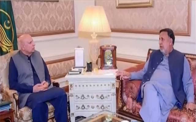 گورنر پنجاب سے صوبائی وزیر ہاؤسنگ کی ملاقات