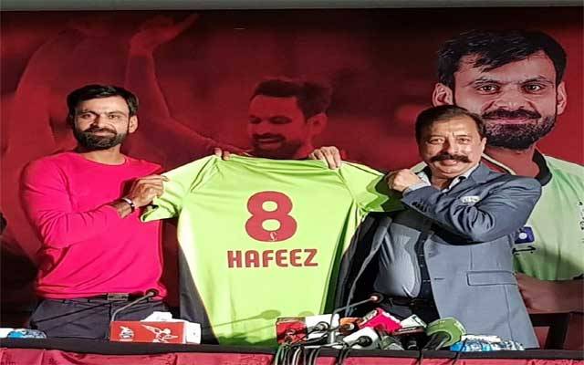 پی ایس ایل سیزن 4، محمد حفیظ لاہور قلندرز کے کپتان مقرر