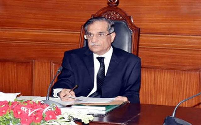 چیف جسٹس پاکستان آج لاہور میں عدالت لگائیں گے