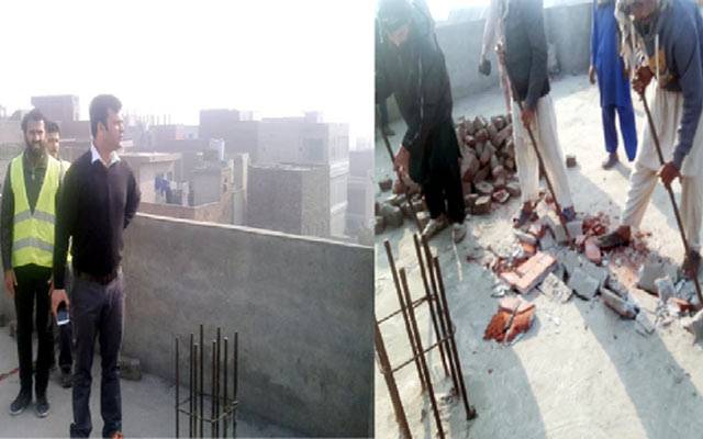  شاہ عالم مارکیٹ میں 8منزلہ پلازہ گرانے کاکام شروع 