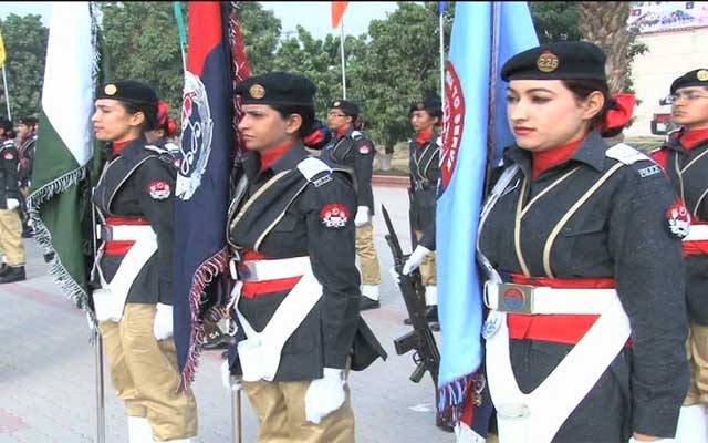  لیڈی کانسٹیبلز نے کمر کس لی