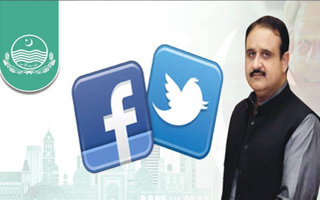 وزیراعلیٰ پنجاب سوشل میڈیا کی دوڑ میں شامل ہوگئے