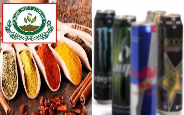 کھلے مصالحہ جات، انرجی ڈرنکس کیخلاف گھیرا تنگ