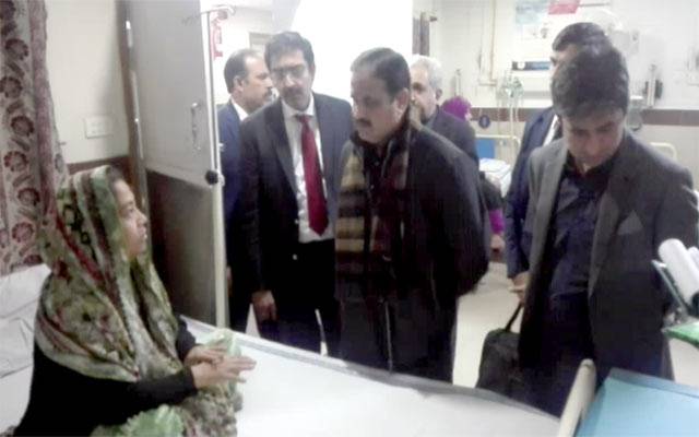 وزیر اعلی پنجاب کا بغیر پروٹوکول نواز شریف ہسپتال یکی گیٹ کا دورہ