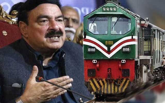 وزیر ریلوے شیخ رشید کا ٹرینوں کے کرائے بڑھانے کا اعلان