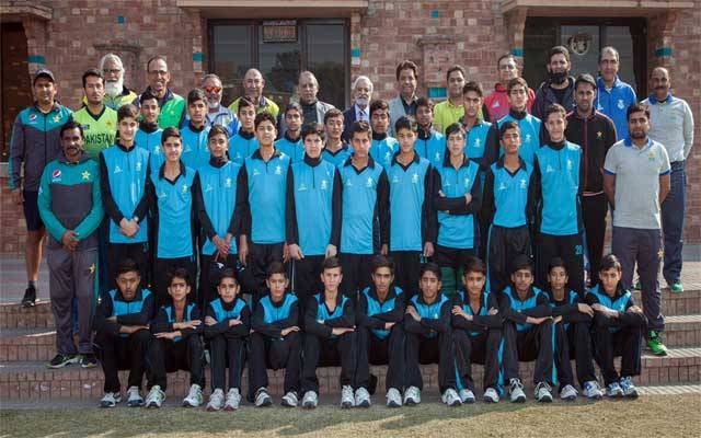 چیئرمین پی سی بی کا انڈر 13 کھلاڑیوں کے کیمپ کا دورہ