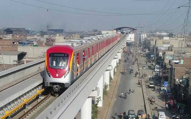 پنجاب حکومت نے اورنج لائن ٹرین منصوبے کو 10 کروڑ کا کٹ لگا دیا