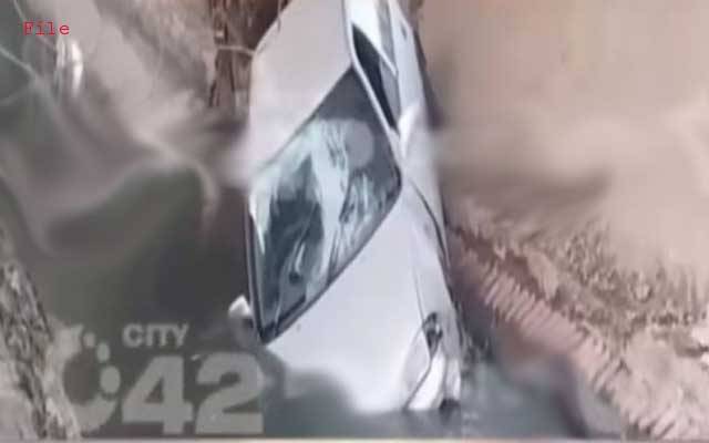 چوہنگ ,کار نالے میں گرنے سے 1 شخص جاں بحق، 3 زخمی