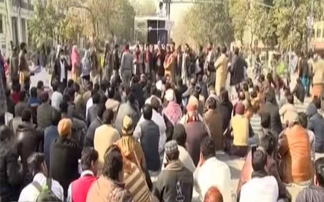 پیرامیڈیکل سٹاف ایک مرتبہ پھر سڑکوں پر