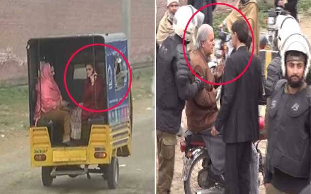 قائد کی محبت میں مریم اورنگزیب کا رکشہ، جاوید ہاشمی کا بائیک پر سفر