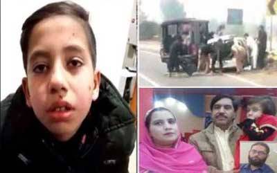 سانحہ ساہیوال کے متاثرہ بچے کا بیان ریکارڈ، دل دہلا دینے والے انکشافات