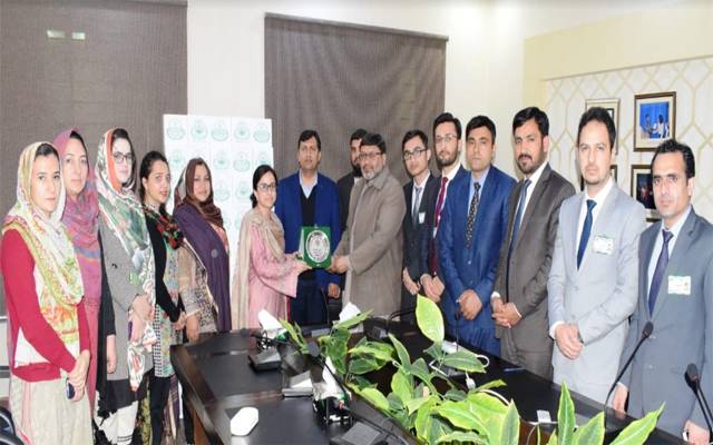 گلگت بلتستان کے ریونیوافسروں کا پی ایل آر اے کا تربیتی دورہ