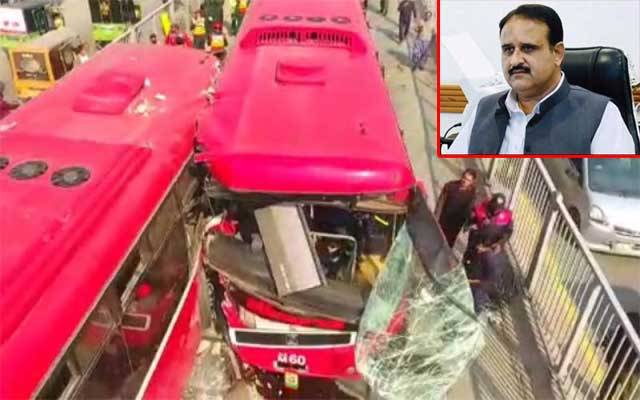میٹرو بسوں میں تصادم کی ابتدائی رپورٹ وزیر اعلیٰ کو پیش، اہم انکشافات