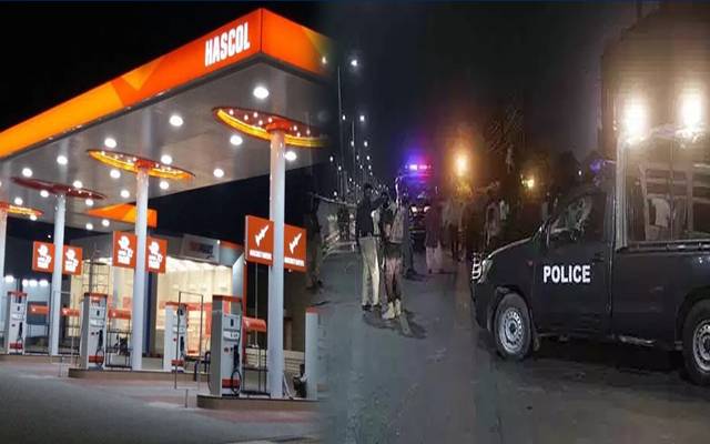 پولیس پٹرول پی گئی