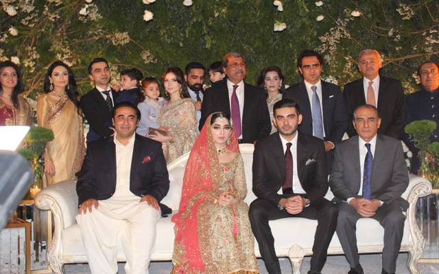 سابق گورنر پنجاب مخدوم احمد محمود کی صاجزادی رشتہ اذدواج میں منسلک، بلاول بھٹو کی خصوصی شرکت