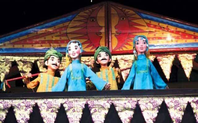 جشن بہاراں کی مناسبت سے پپٹ شو