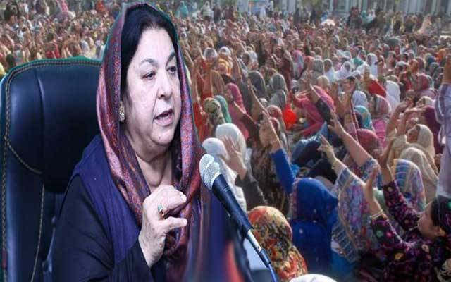  صوبائی وزیر صحت دھرنا پر بیٹھیں لیڈی ہیلتھ ورکرز پر برس پڑیں