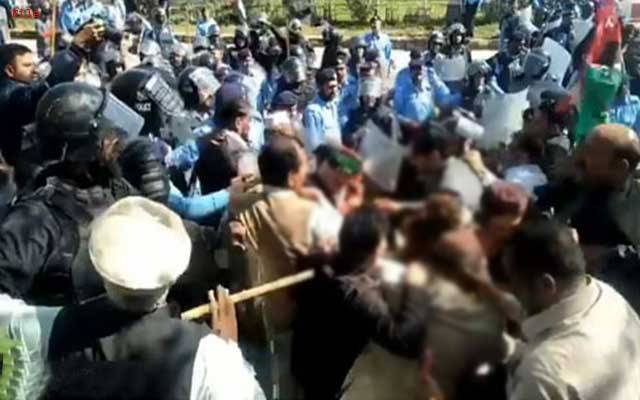 پولیس کا پیپلز پارٹی کے کارکنوں پر تشدد، پنجاب اسمبلی میں قرارداد جمع
