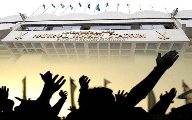  قومی کھیل 'ہاکی' کی تباہی کیخلاف لاہور پریس کلب باہر احتجاج