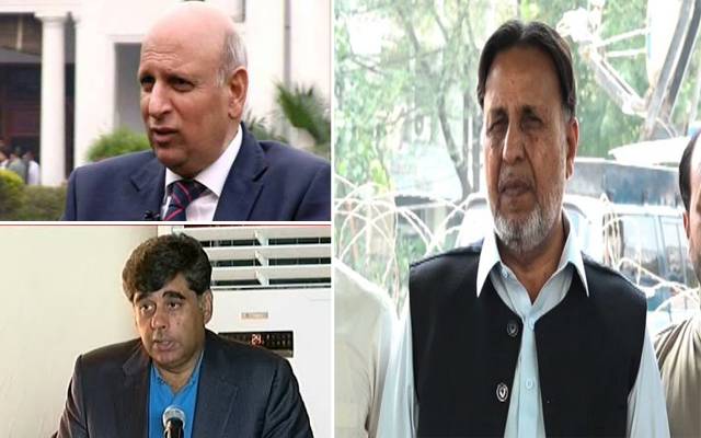 گورنرپنجاب سے میاں محمود الرشید اورپیٹرن انچیف ’’آباد‘‘ گوہر اعجاز کی ملاقات