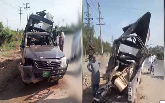 شیخوپورہ کے قریب پولیس موبائل کو حادثہ، 3 اہلکار شہید،متعدد زخمی
