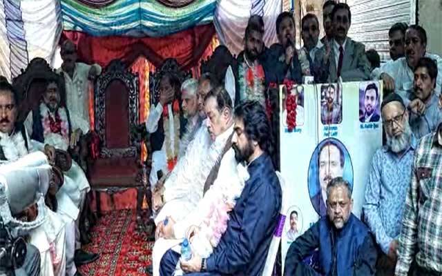 رحمان گلیاں تاجران کیجانب سے پاکستان ٹریڈرز الائنس کے اعزاز میں تقریب