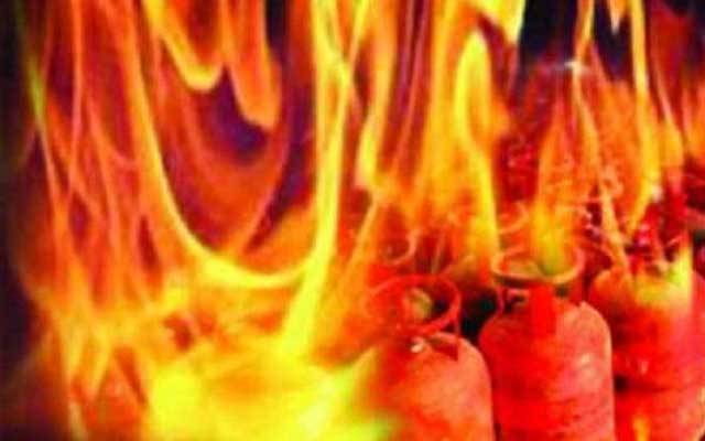 موتی بازار میں سلنڈر دھماکہ، 2 افراد زخمی