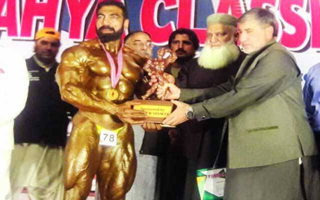 یحییٰ کلاسک تن سازی کا ٹائٹل اعجاز خان نے جیت لیا