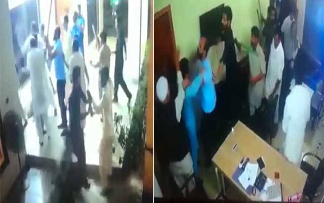 لیڈز یونیورسٹی پر حملے کی فوٹیج منظر عام پر آگئی 
