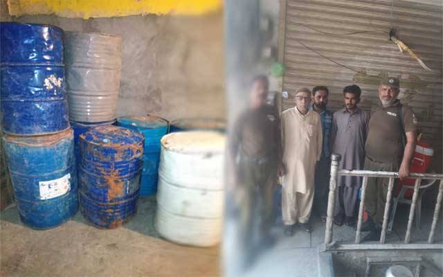 باغبانپورہ پولیس کا گھر پر چھاپہ، 680 لیٹر شراب برآمد، 3 ملزم گرفتار