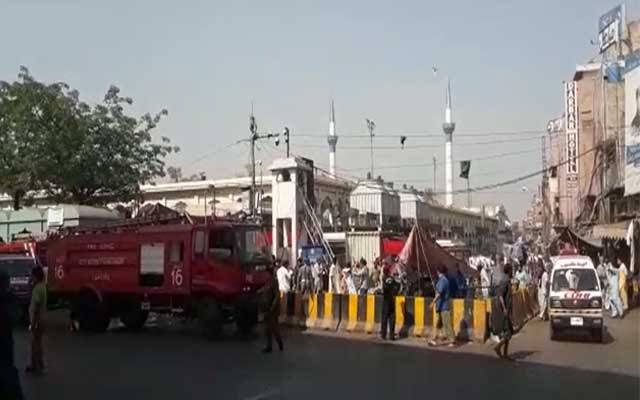  داتا دربار کے باہر دھماکہ،10 افراد شہید، متعدد زخمی