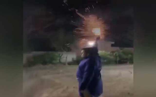 ہربنس پورہ میں نوجوان کی سرعام ہوائی فائرنگ،ویڈیو وائرل