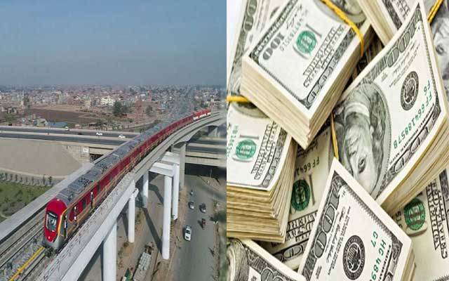 ڈالر کی اونچی پرواز، اورنج لائن ٹرین منصوبے کو شدید مالی دھچکا