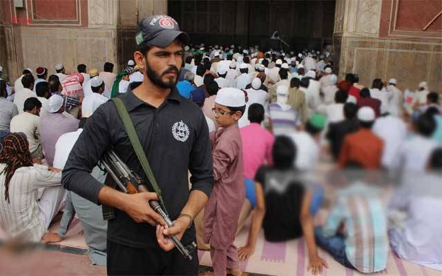 رمضان المبار ک کے تیسرے جمعہ پر سکیورٹی کے سخت انتظامات