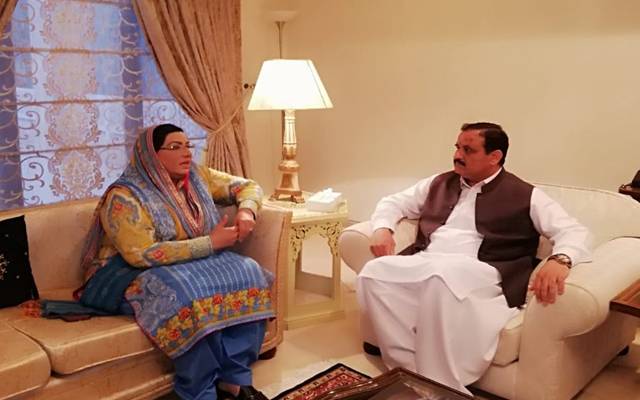 وزیر اعلی پنجاب سے ڈاکٹر فردوس عاشق اعوان کی ملاقات