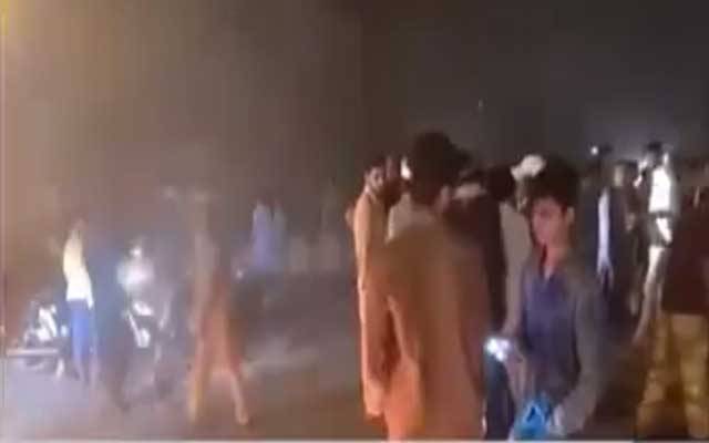بادامی باغ میں افسوسناک ٹریفک حادثہ