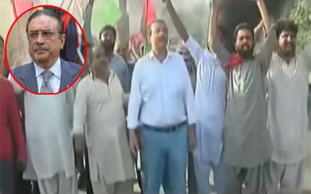 سابق صدر آصف علی زرداری کی گرفتاری، جیالے سڑکوں پر آگئے