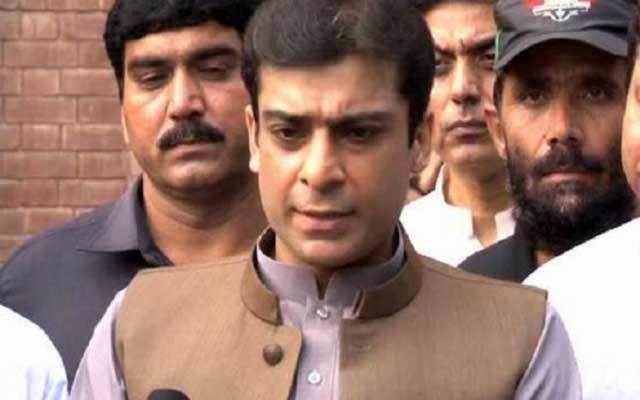 حمزہ شہباز کمرہ عدالت سے گرفتار 