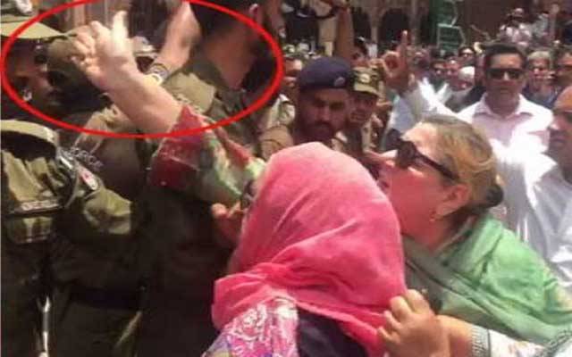  پولیس اہلکار کو تھپڑ مارنا لیگی رہنما فرزانہ بٹ کو مہنگا پڑ گیا