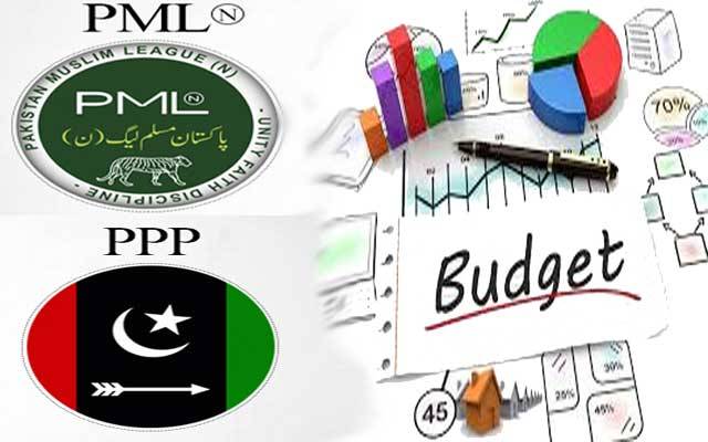 مسلم لیگ (ن) اور پیپلز پارٹی نے بجٹ مسترد کردیا