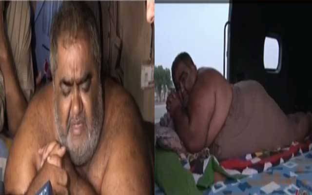 موٹاپے کا شکار صادق آباد کا رہائشی شالامار ہسپتال منتقل