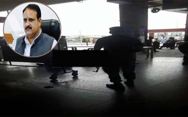 وزیراعلیٰ پنجاب نے لاہور ایئرپورٹ پر فائرنگ کے واقعہ کا نوٹس لے لیا