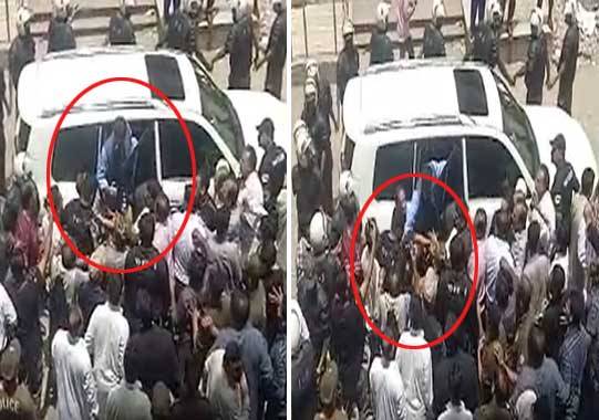 عدالت پیشی پر حمزہ شہباز شدید غصے میں، پولیس اہلکار کو دھکا دیدیا