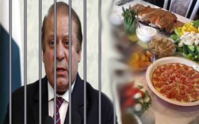 ڈائٹ چارٹ تیار، نواز شریف کو جیل میں کیا کیا کھانے کو ملے گا؟