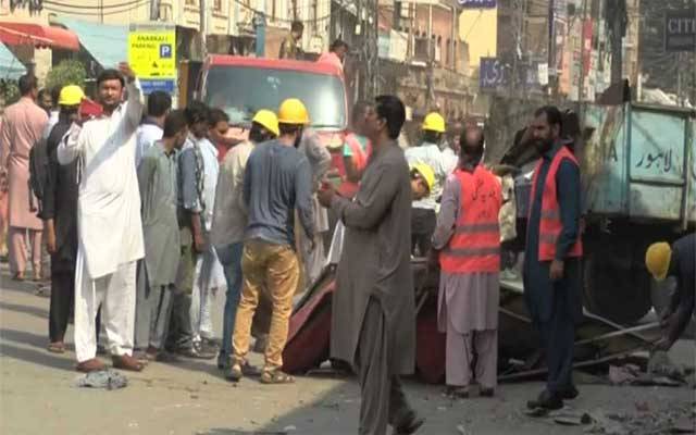 انتظامیہ کا تجاوزات کیخلاف گرینڈ آپریشن