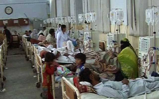گیسٹرو اور ڈائریا کے مرض میں اضافہ، 4500 افراد مبتلا
