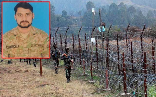 ایل او سی پر بھارتی فوج کی بلااشتعال فائرنگ، لانس نائیک تیمور شہید
