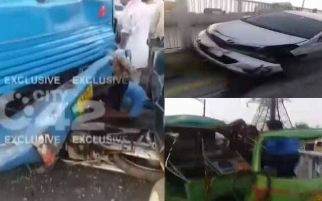 فیروز پور روڈ، تیز رفتار مزدا 2 شہریوں کی جان لے گیا